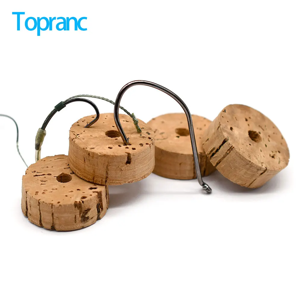 Fishing Rod Combo - Topranc Natural Cork End Cap for