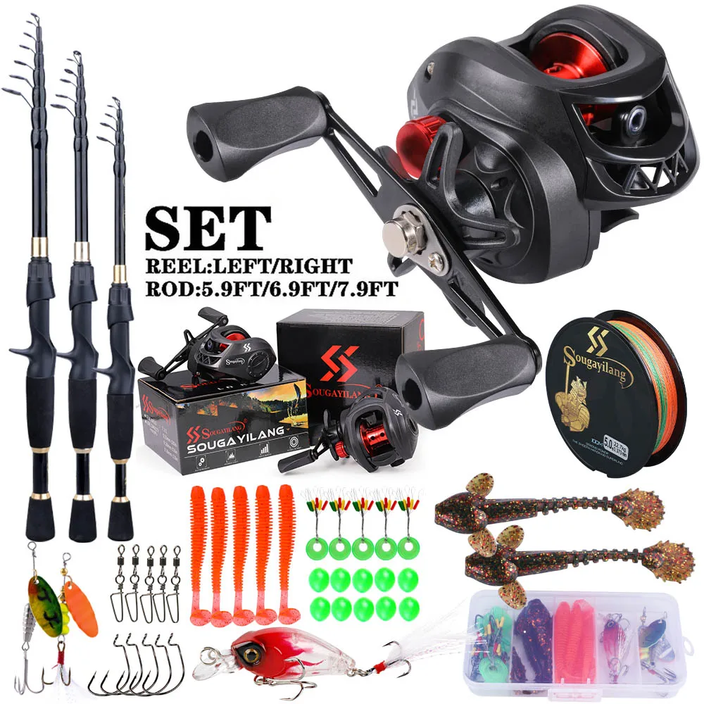 Fishing Rod Combo - Sougayilang Fishing Rod and Reel Full