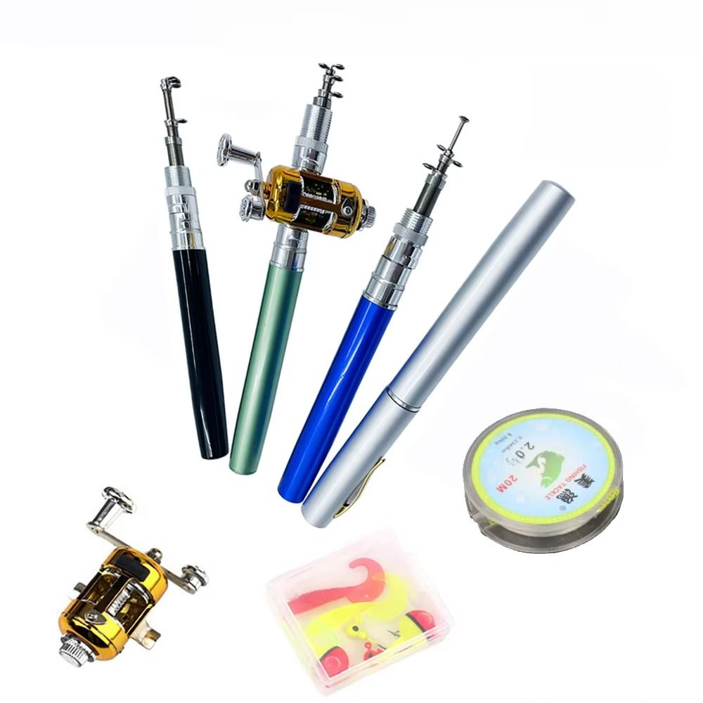 Telescopic Pocket Fishing Rod  - Fishing Rod Spinning avaliação e preço