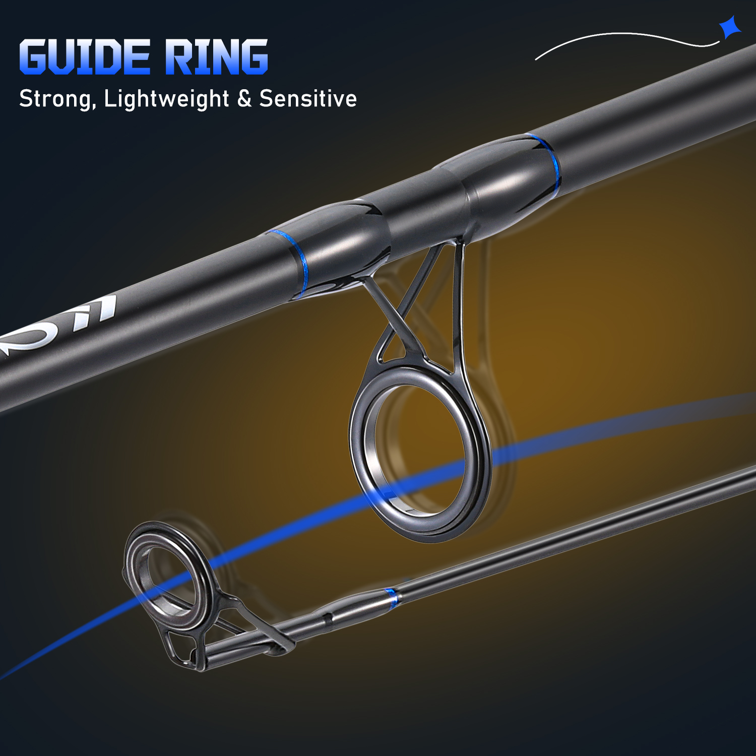 Sougayilang 3 Sections Surf Fi - Fishing Rod Combo avaliação e preço