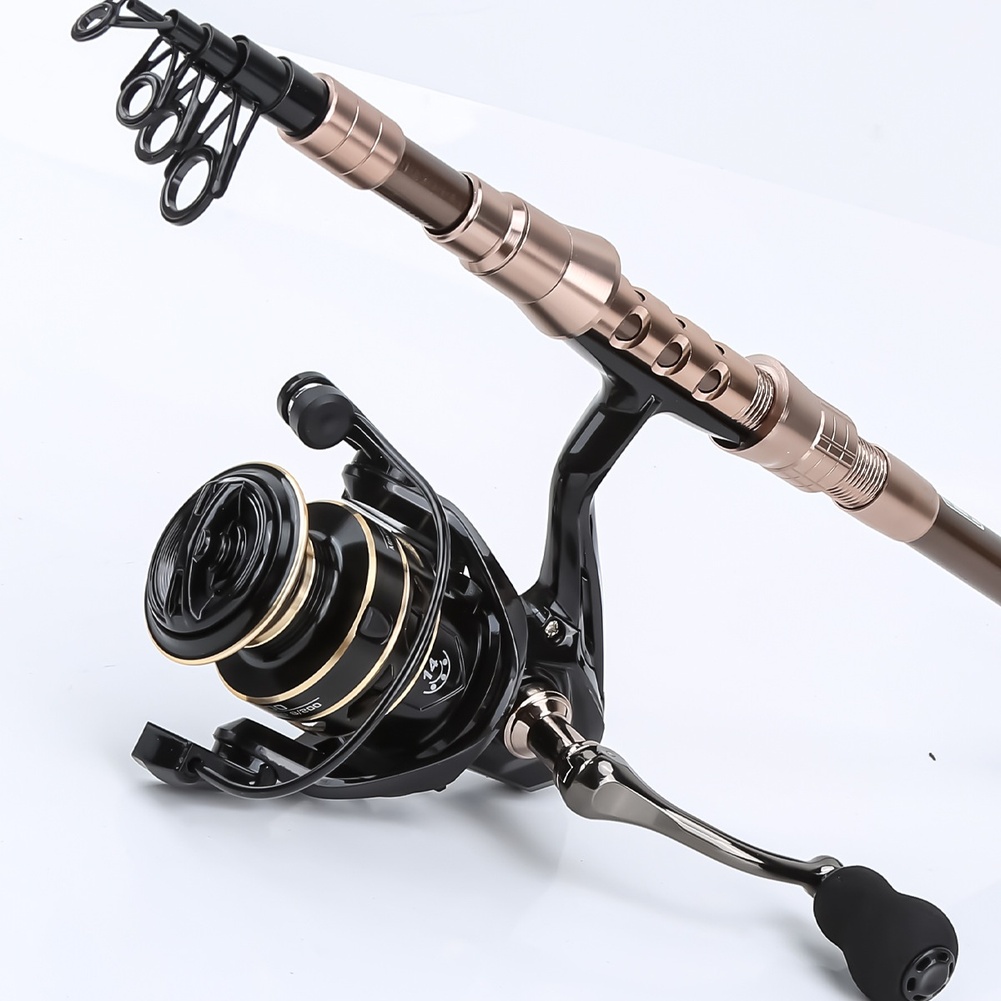 1.8m Carbon Fiber Fishing Rod  - Fishing Rod Combo avaliação e preço