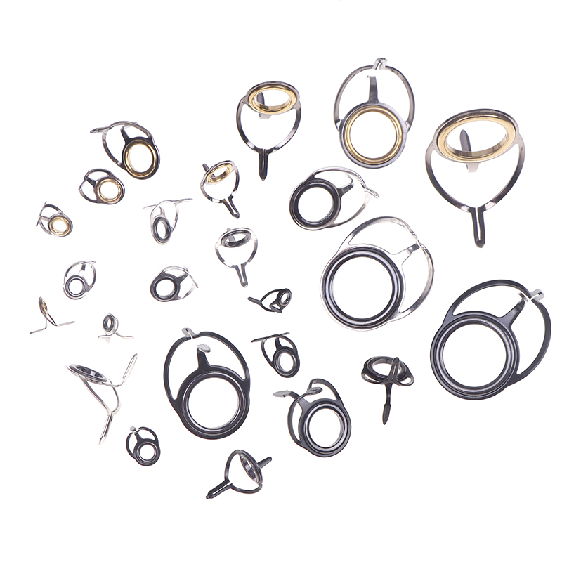 8Pcs Fishing Tackle Stainless  - Fishing Rod Tip Replacement avaliação e preço