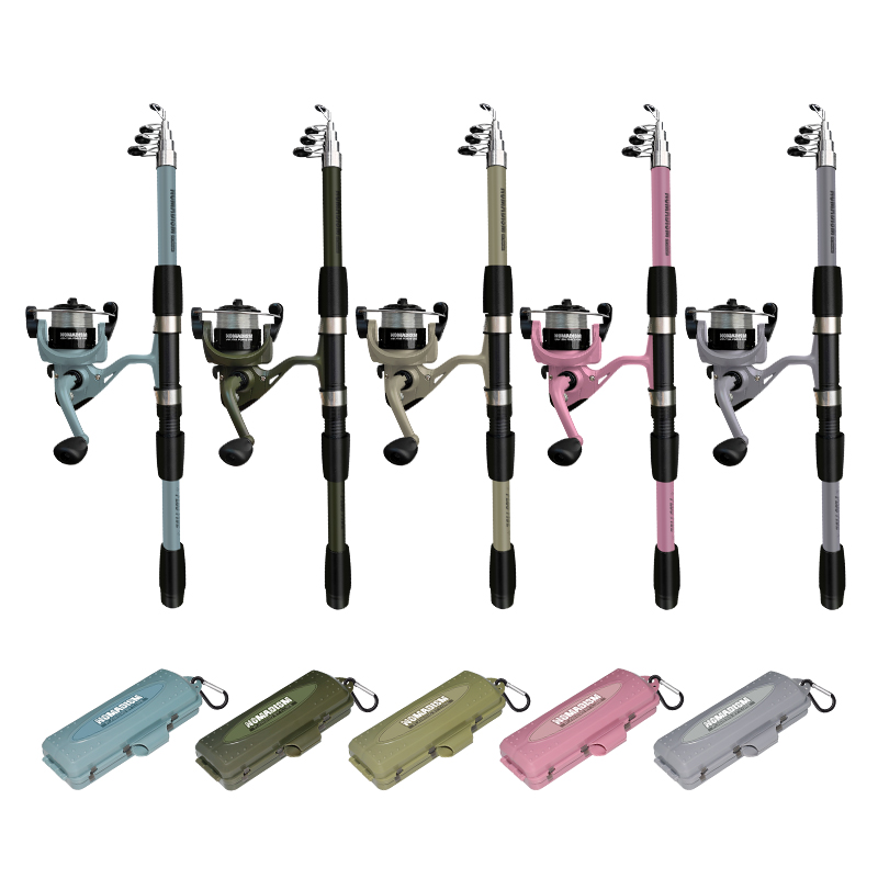 1.65m Super Lightweight Carbon - Fishing Rod Combo avaliação e preço