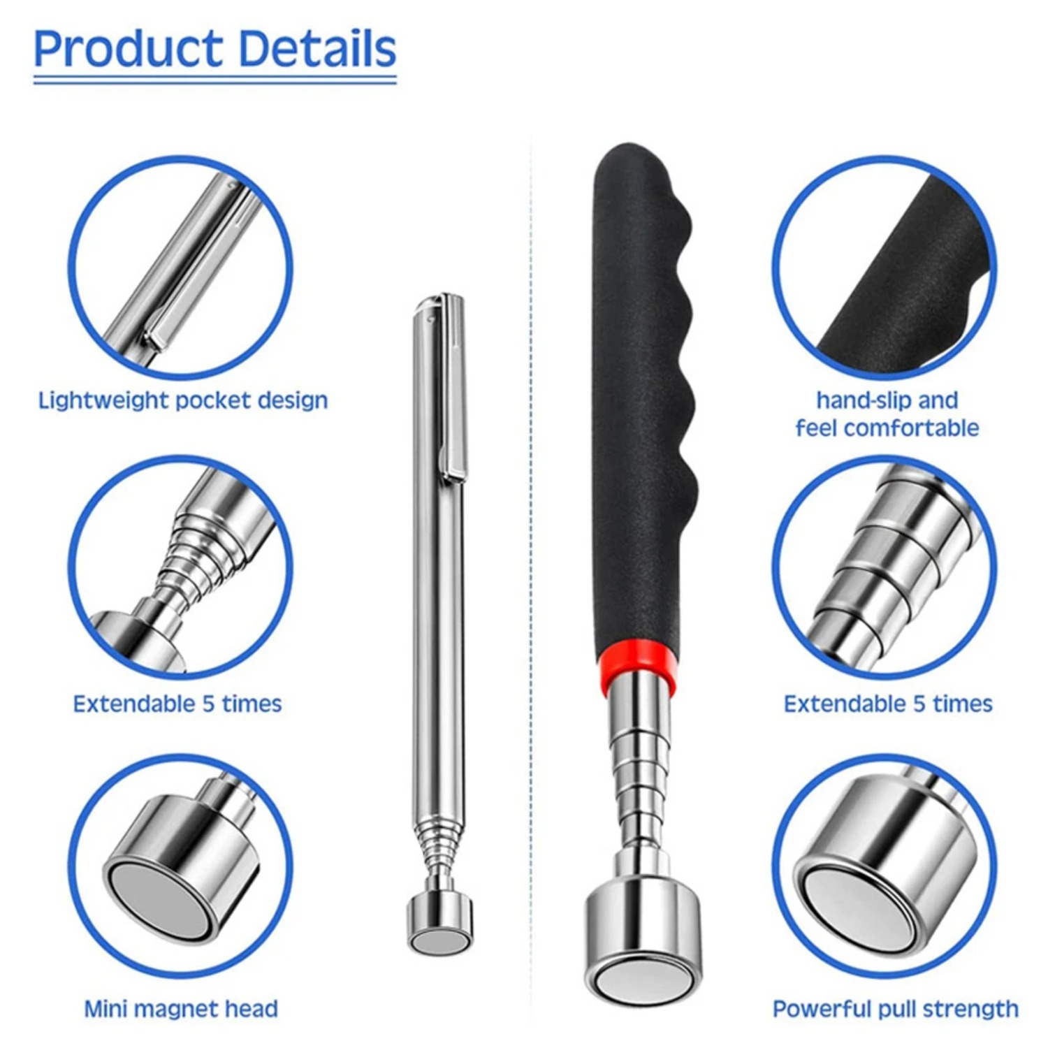 Adjustable Pick-Up Rod, Mini P - Fishing Rod Travel avaliação e preço