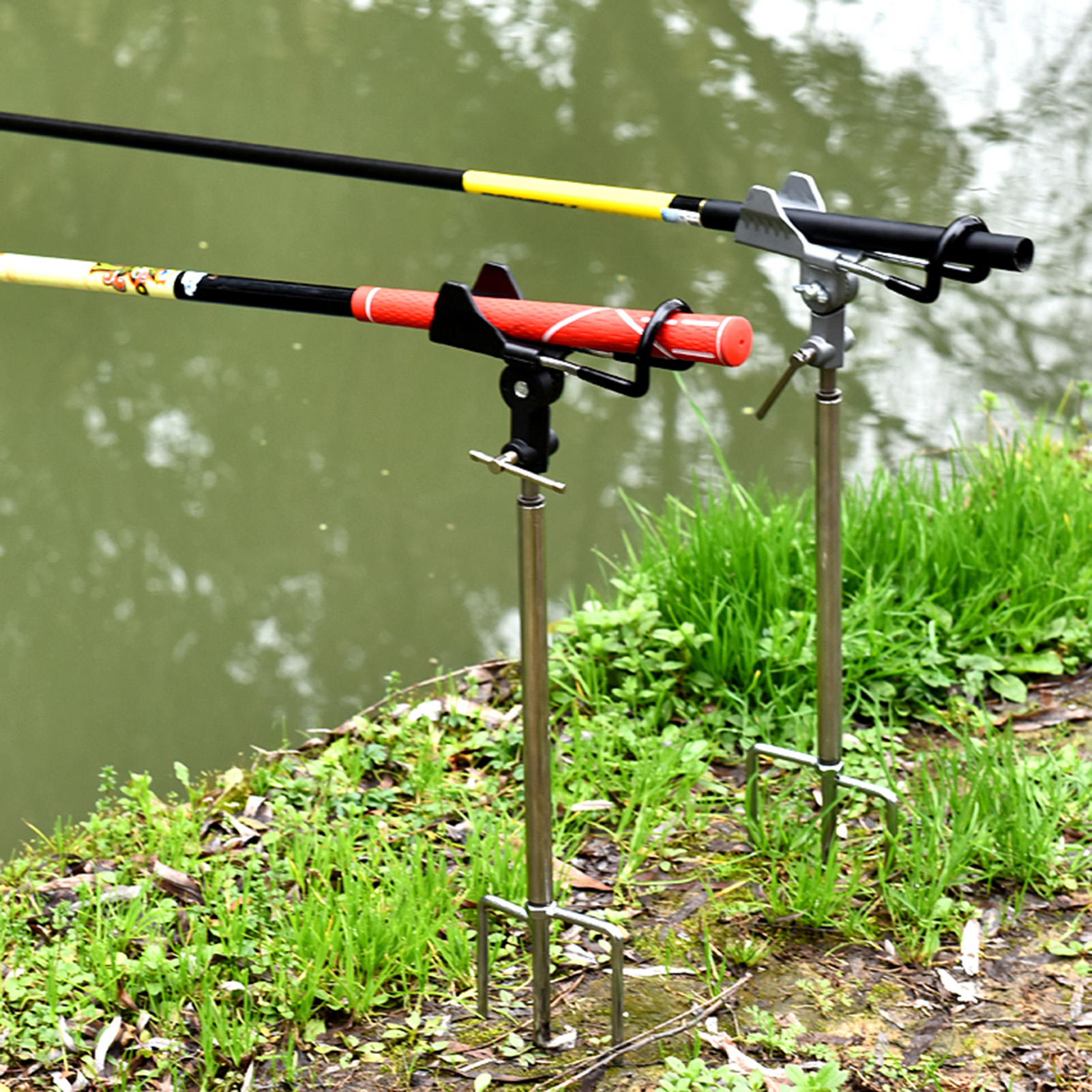 Adjustable Fishing Rod Rack St - Fishing Rod Rack avaliação e preço