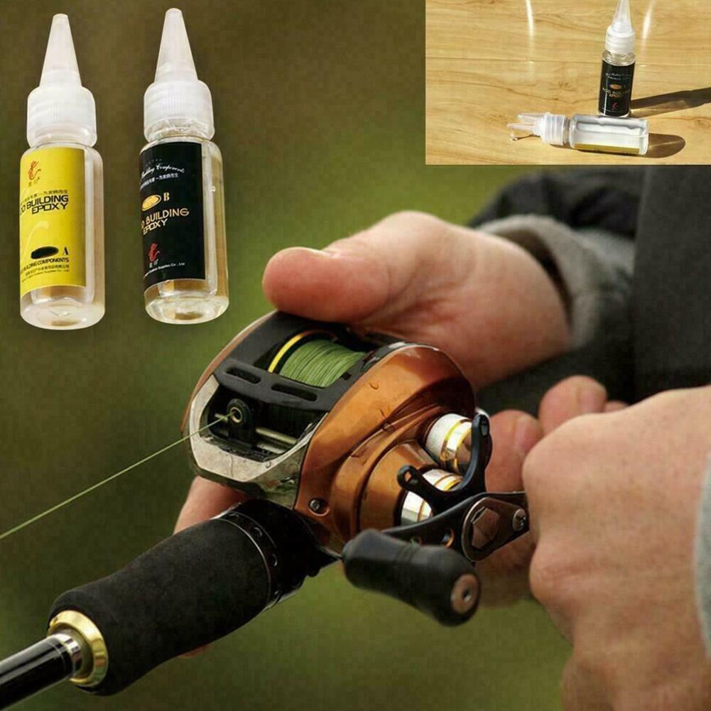 2Pcs Fishing Rod Glue Fishing  - Fishing Rod Repair Kit avaliação e preço