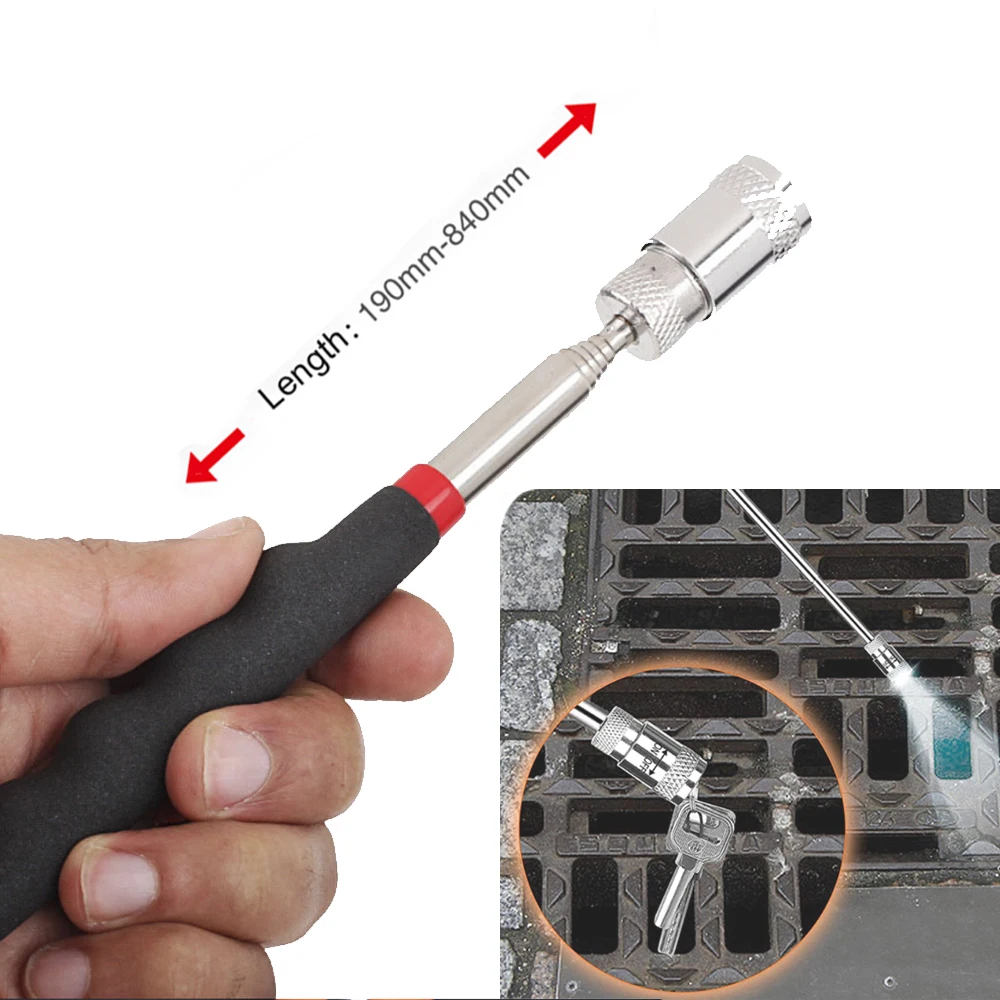 1-5pcs Telescopic Magnetic Pen - Fishing Rod Telescopic avaliação e preço