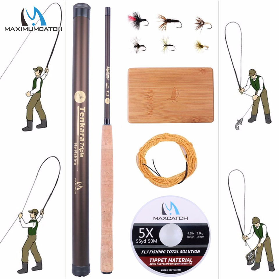 Maximumcatch 9-13FT V-Tenkara  - Fishing Rod Fly avaliação e preço