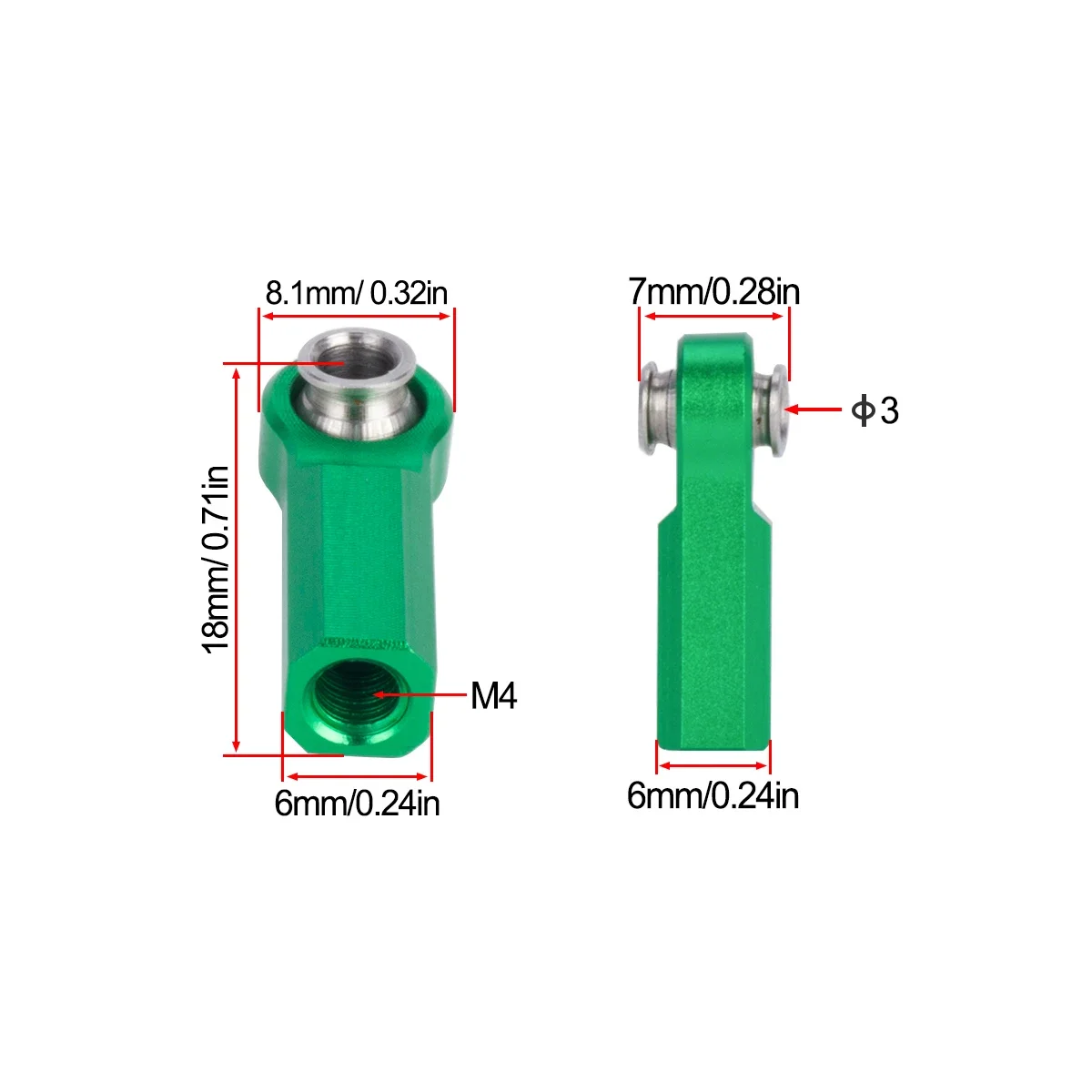 4Pcs M4 Metal Ball Head Holder - Fishing Rod Holder avaliação e preço