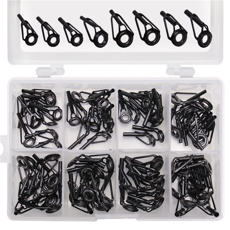 8/80Pcs Fishing Rod Guides Hig - Fishing Rod Repair Kit avaliação e preço
