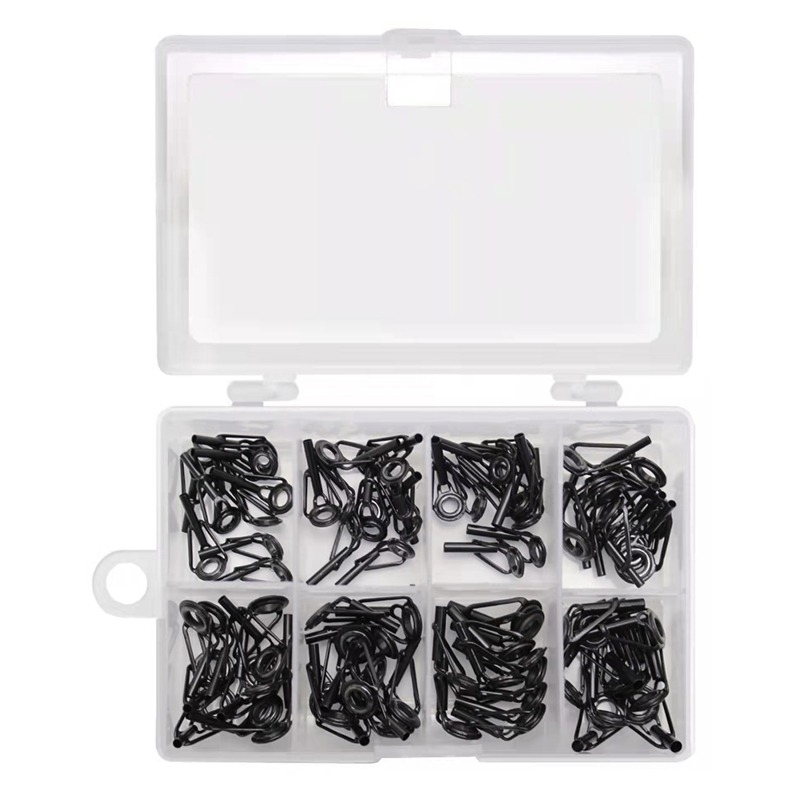 8/80Pcs Fishing Rod Guides Hig - Fishing Rod Repair Kit avaliação e preço