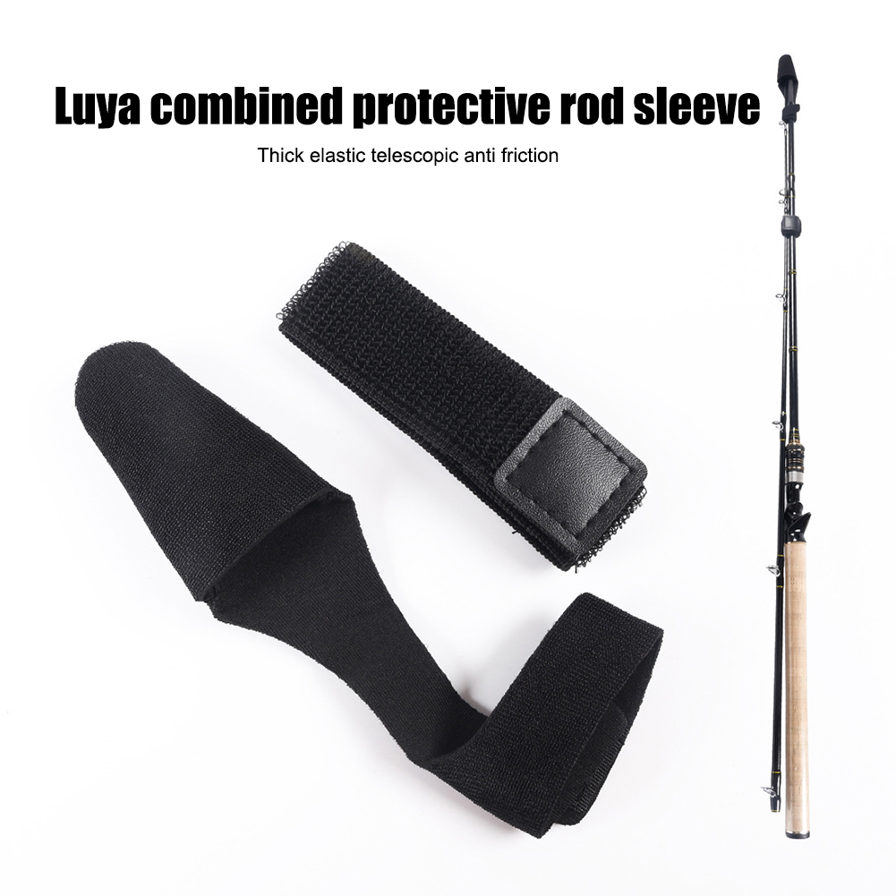 1-5PCS Fishing Rod Tie Tip Cov - Fishing Rod Case avaliação e preço