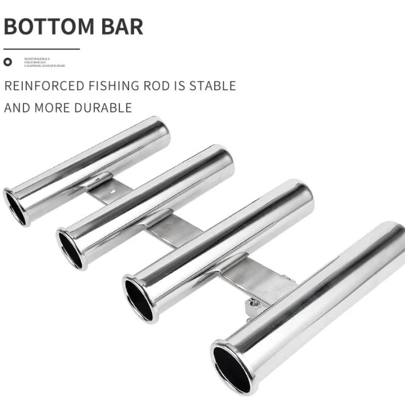 Stainless Steel 4 Tubes Rod ho - Fishing Rod Boat avaliação e preço