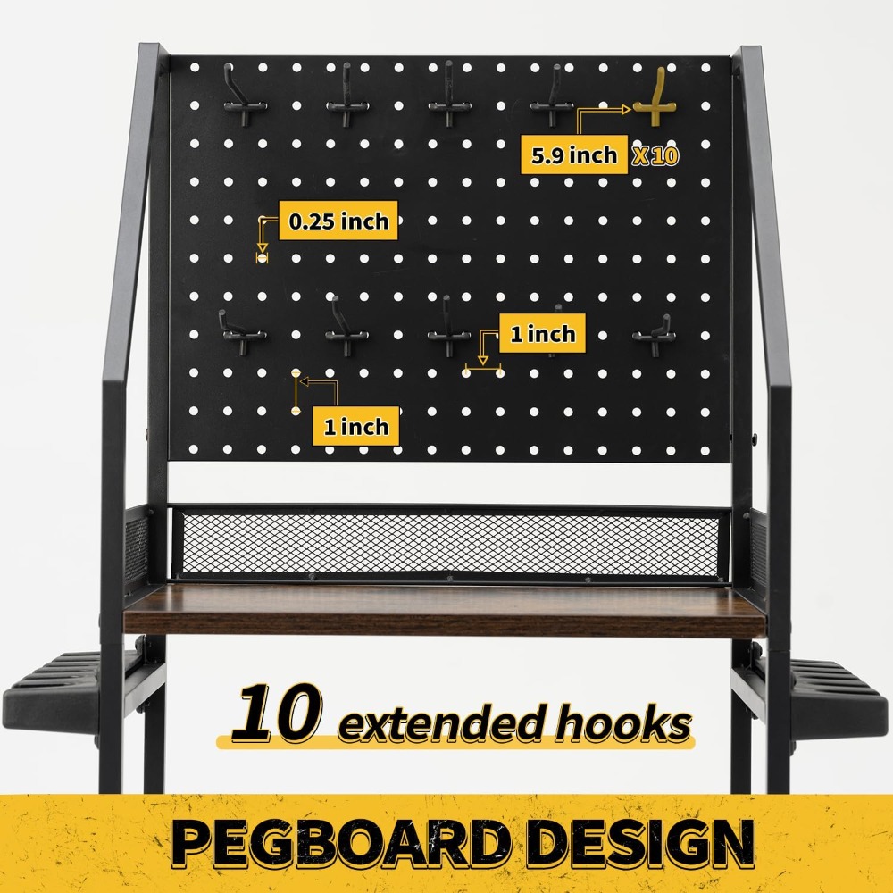 3-Tier Rolling Fishing Rod Rac - Fishing Rod Rack avaliação e preço