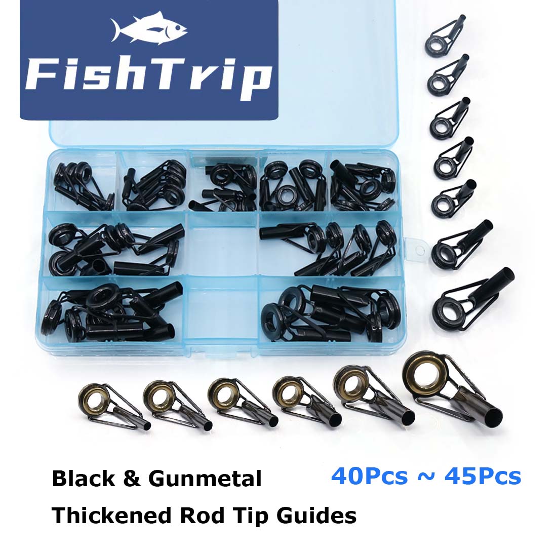 FishTrip Rod Tip Repair Kit 5~ - Fishing Rod Tip Replacement avaliação e preço