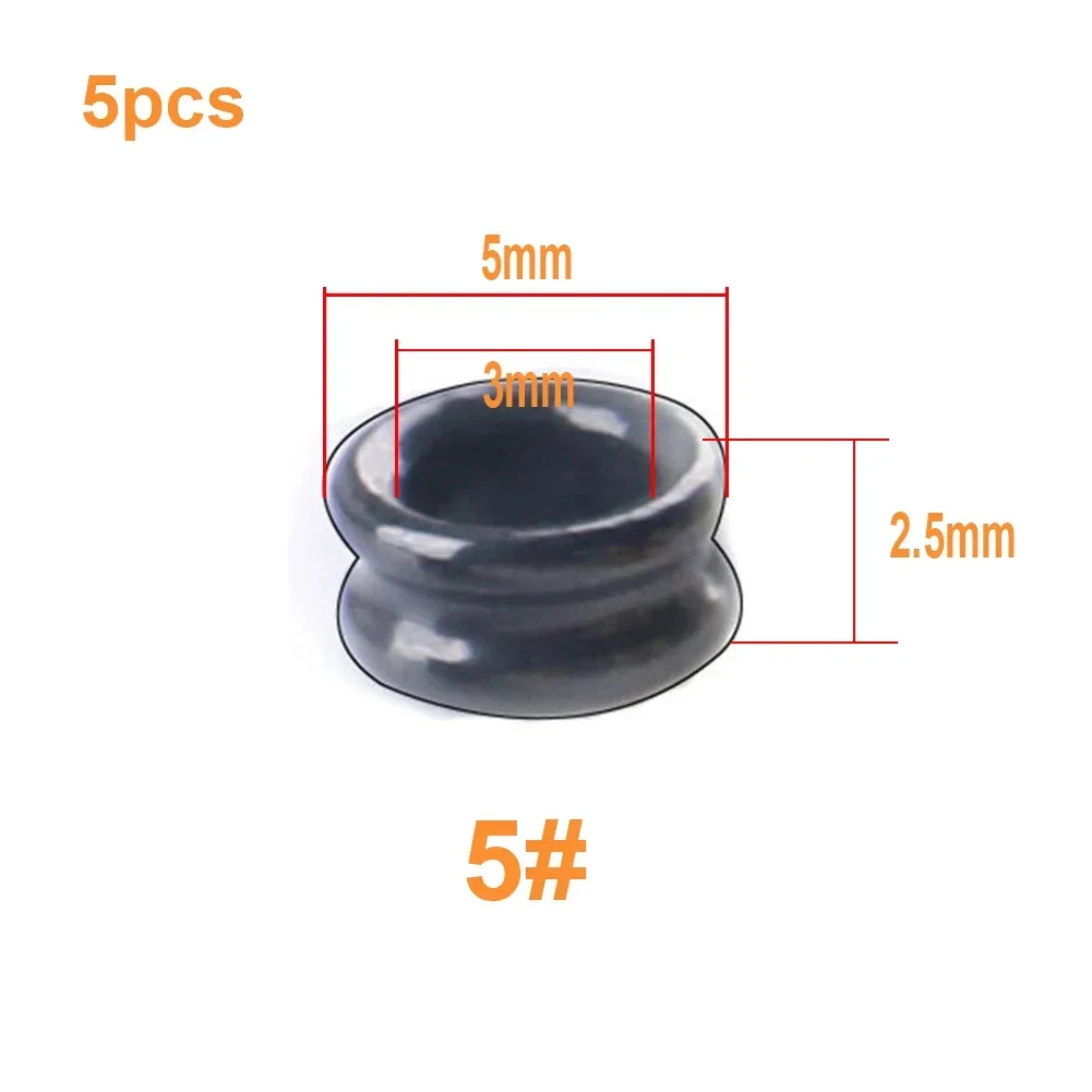 5x DIY Fishing Rod Guides Ring - Fishing Rod Building Kit avaliação e preço