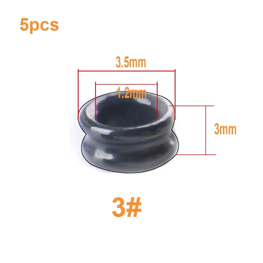 5x DIY Fishing Rod Guides Ring - Fishing Rod Building Kit avaliação e preço