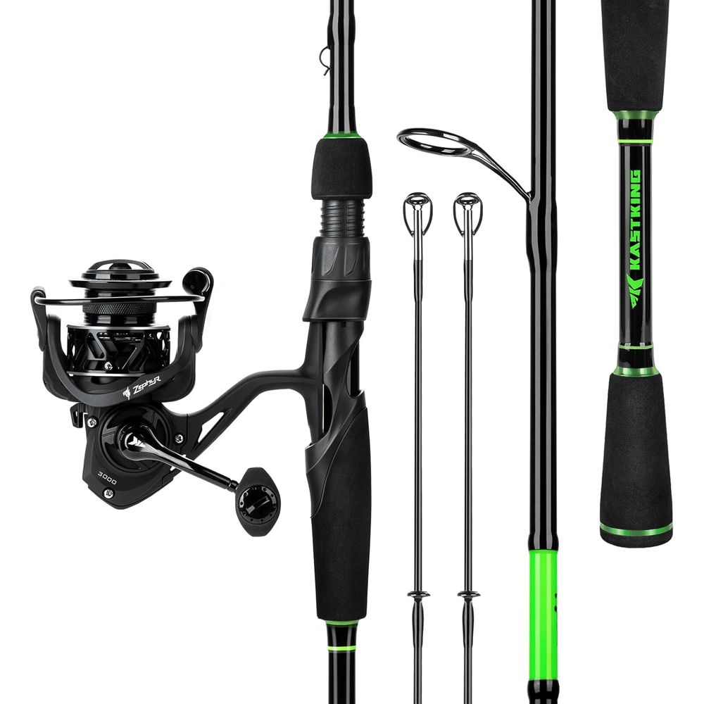 Dual-Tip Graphite Fishing Rod  - Fishing Rod Combo avaliação e preço