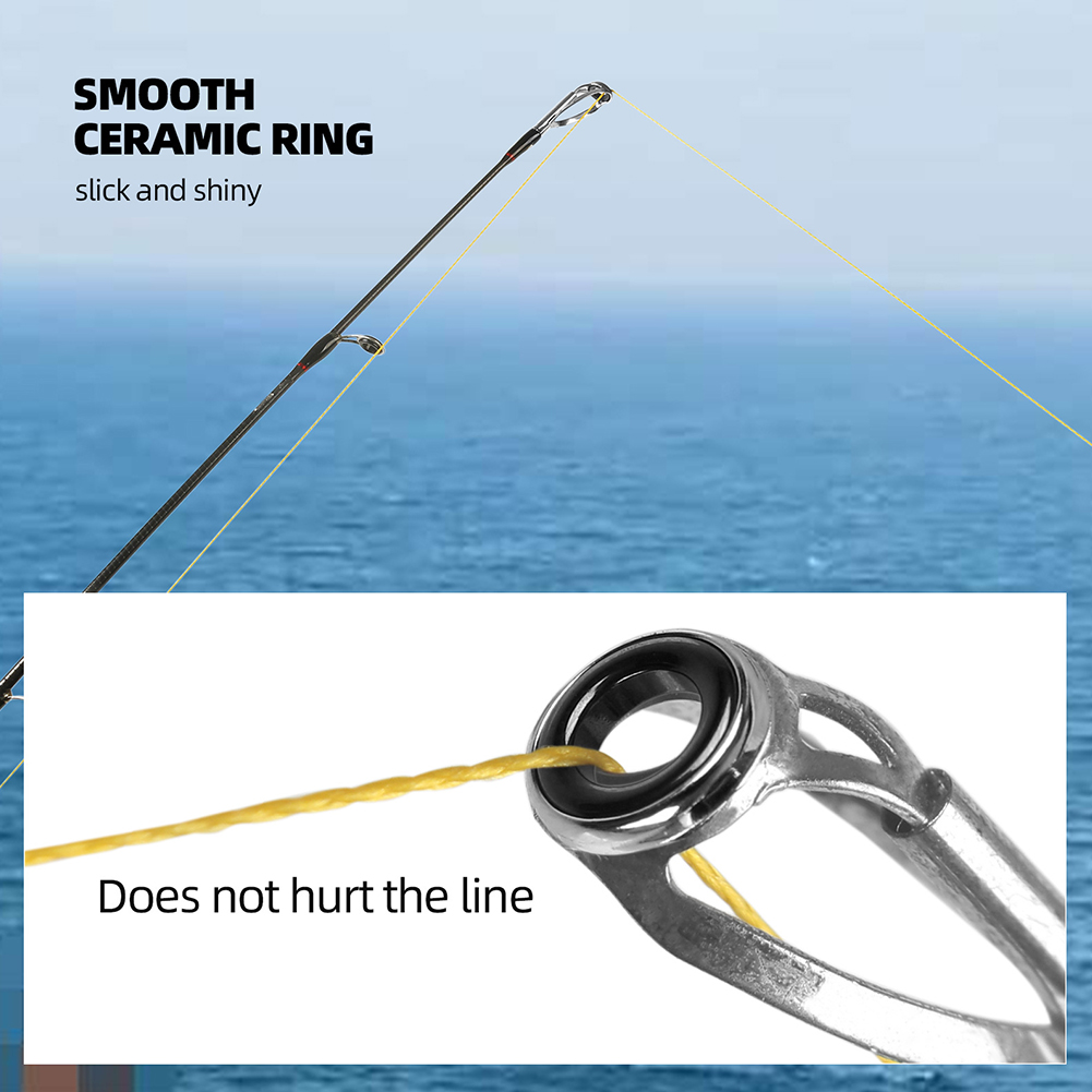 10/40pcs Fishing Rod Guide Rin - Fishing Rod Tip Replacement avaliação e preço