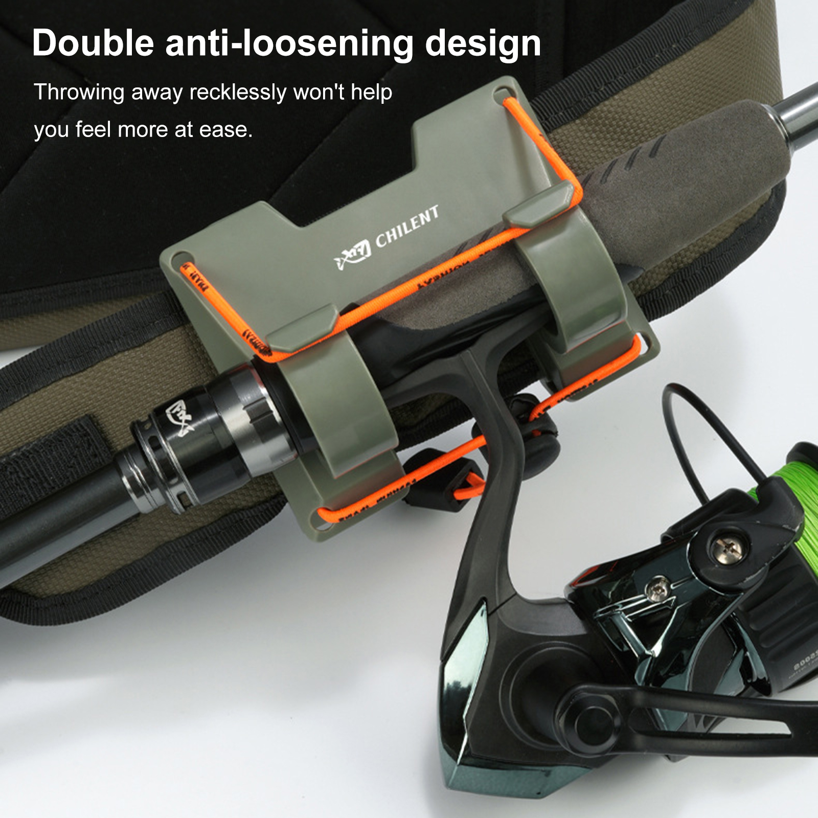 Outdoor Belt Clip Rod Holder H - Fishing Rod Fly avaliação e preço