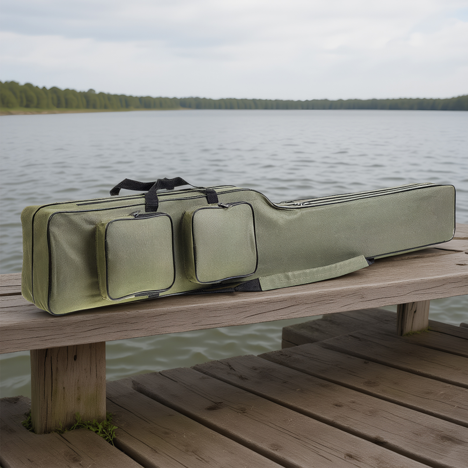 Fishing Rod Bags 150cm Waterpr - Fishing Rod Case avaliação e preço