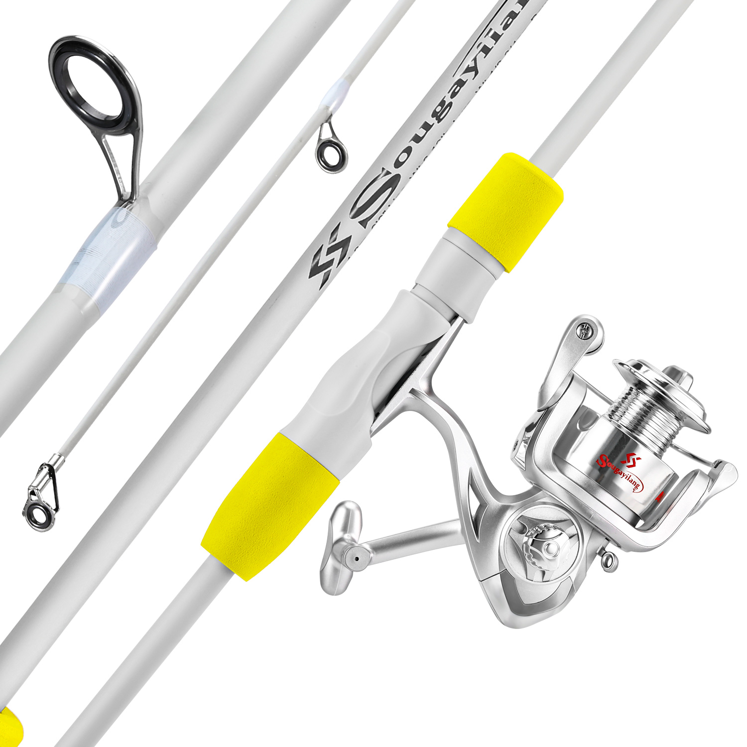 Sougayilang 2section Spinning  - Fishing Rod Combo avaliação e preço