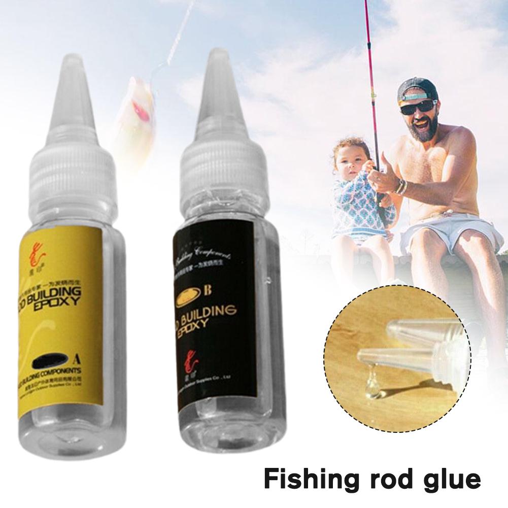 2Pcs DIY Fishing Tool Repair E - Fishing Rod Repair Kit avaliação e preço