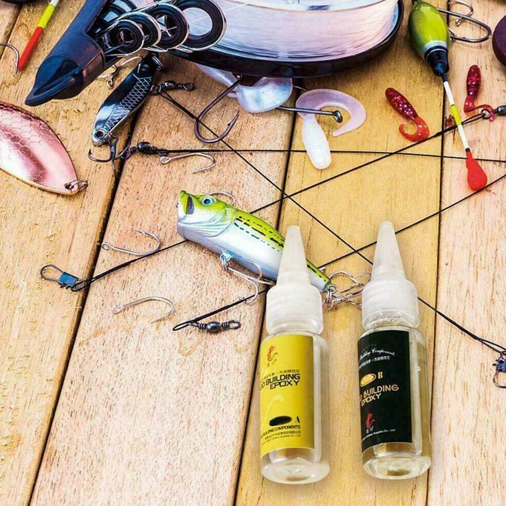 2Pcs DIY Fishing Tool Repair E - Fishing Rod Repair Kit avaliação e preço