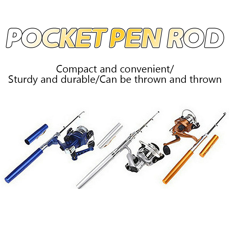 1M Pen Rod Set Mini Spinning R - Fishing Rod Spinning avaliação e preço