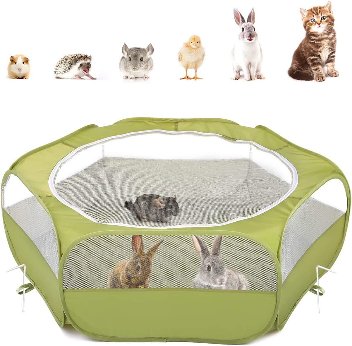 Pawaboo Small Animals Playpen  - Fishing Rod Travel avaliação e preço