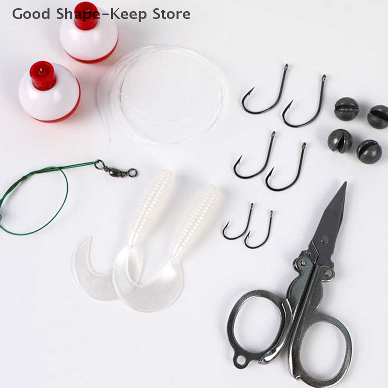 24Pcs Emergency Fishing Kit Po - Fishing Rod Boat avaliação e preço